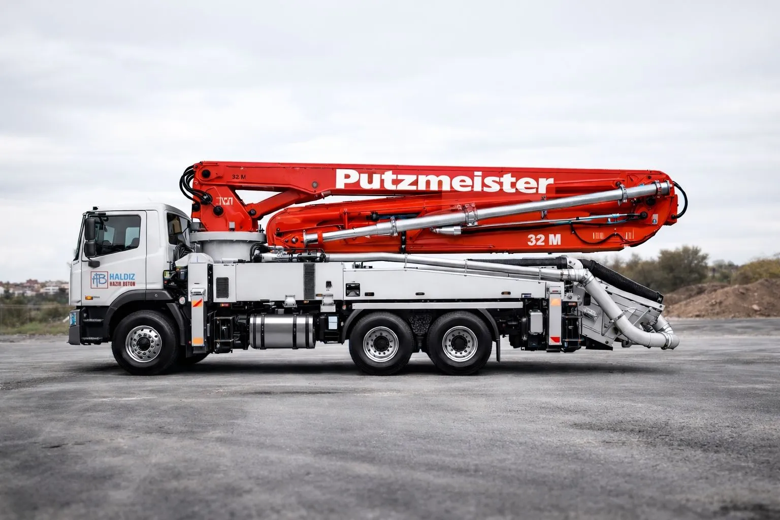 Mobil Beton Pompası